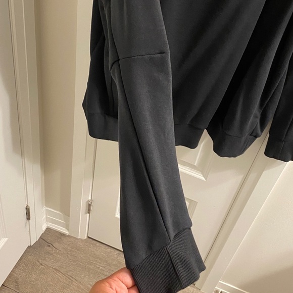 Adidas Men’s Cotton Crew Neck Sweater, Black, Size XXL, Adidas White Logo - Picture 8 of 11